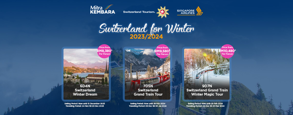 Switzerland for Winter 2023/2024
